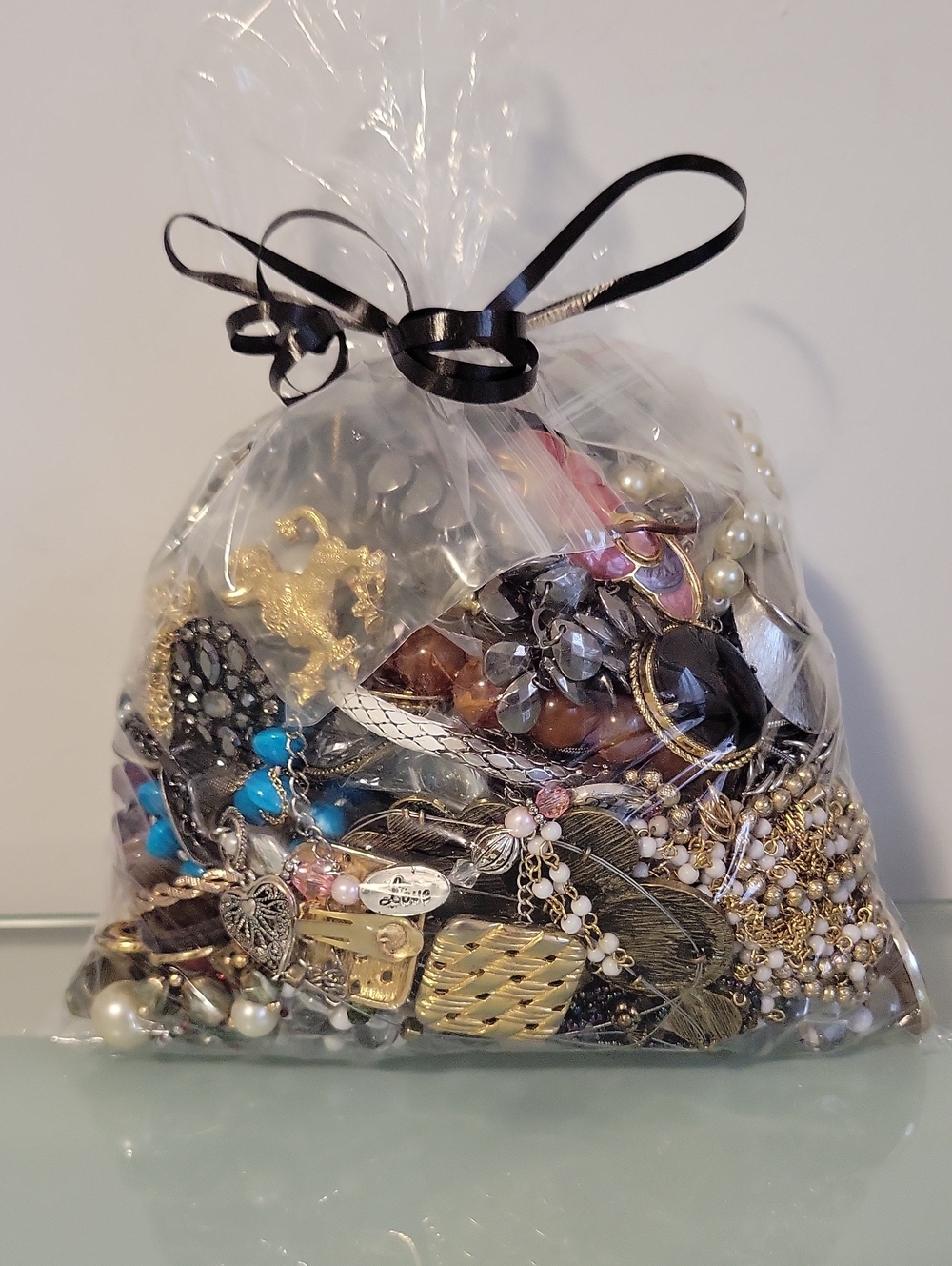 Mixed Mystery Bag Of Costume Jewelry 4lbs